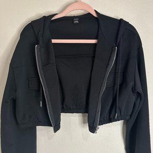 Black Cropped Jacket